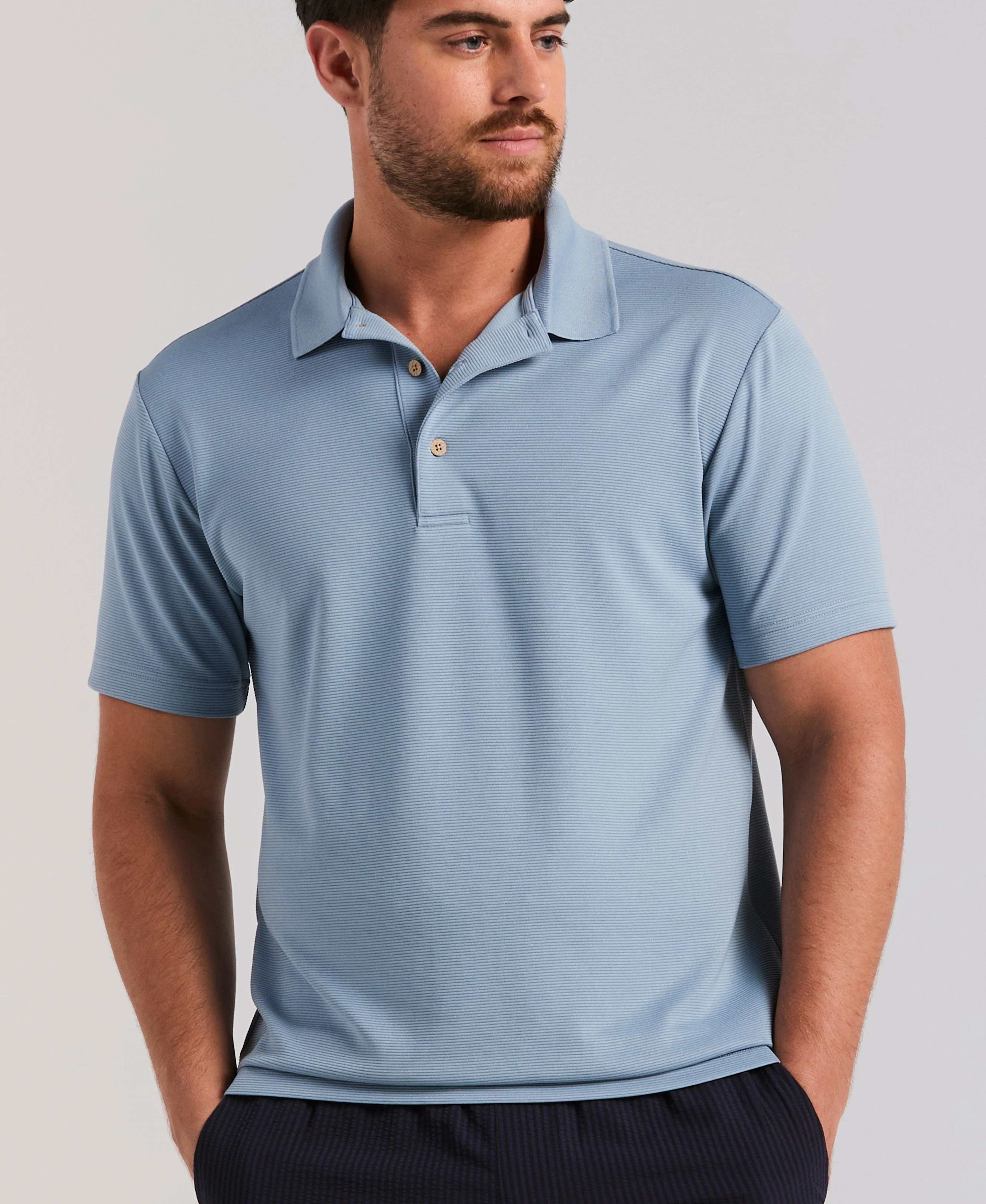 Solid Textured Polo - Image 29