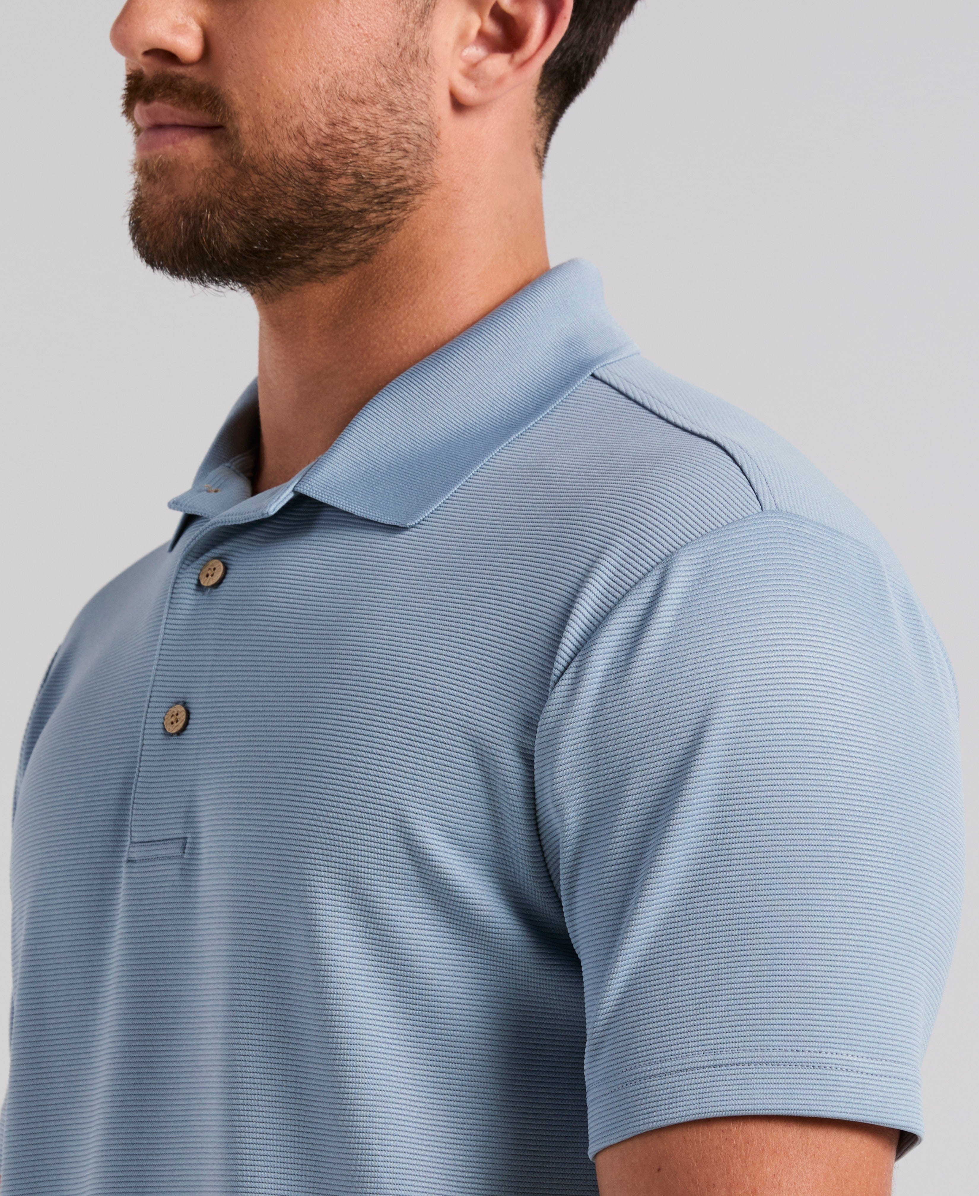 Solid Textured Polo - Image 30