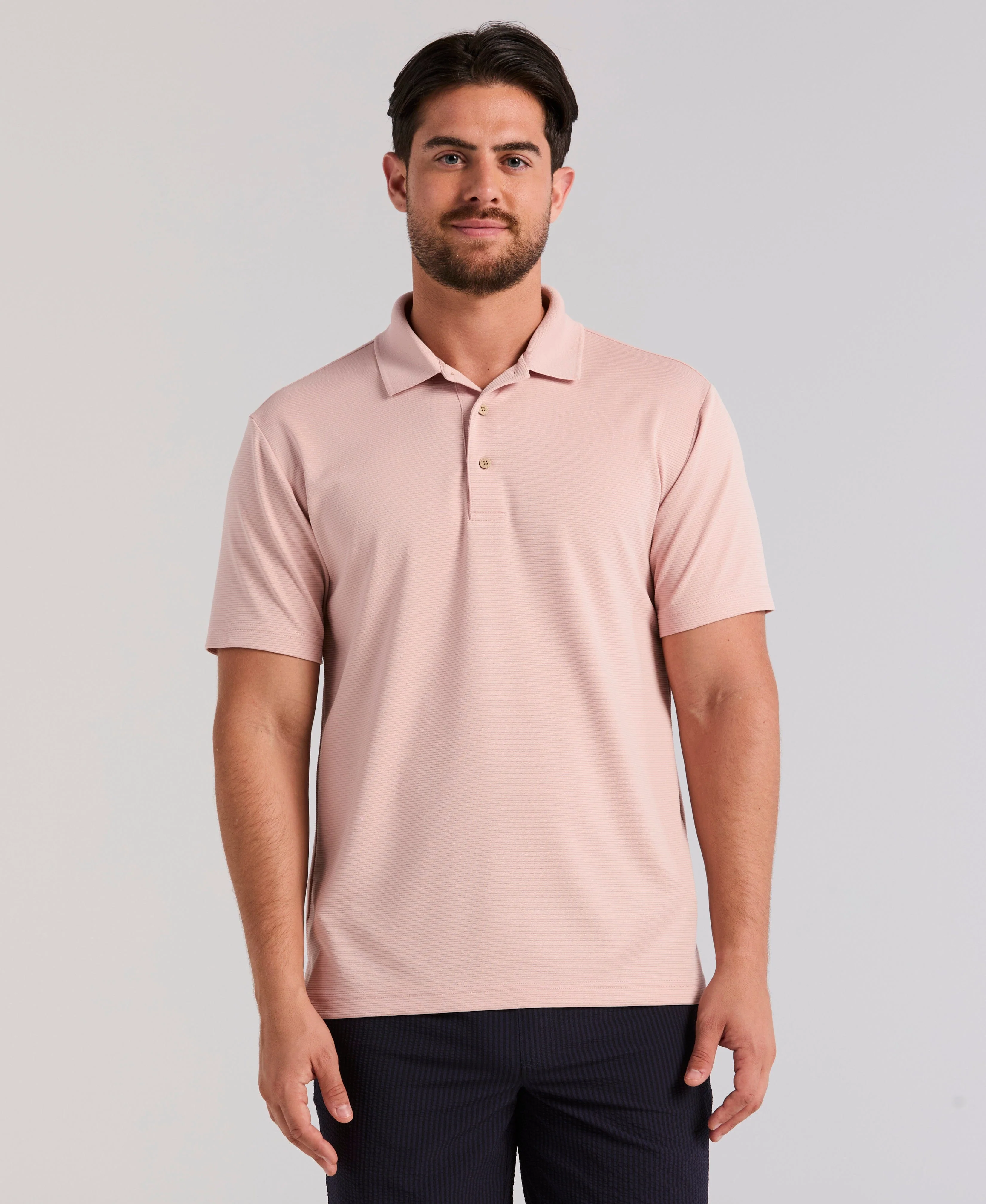 Solid Textured Polo - Image 33