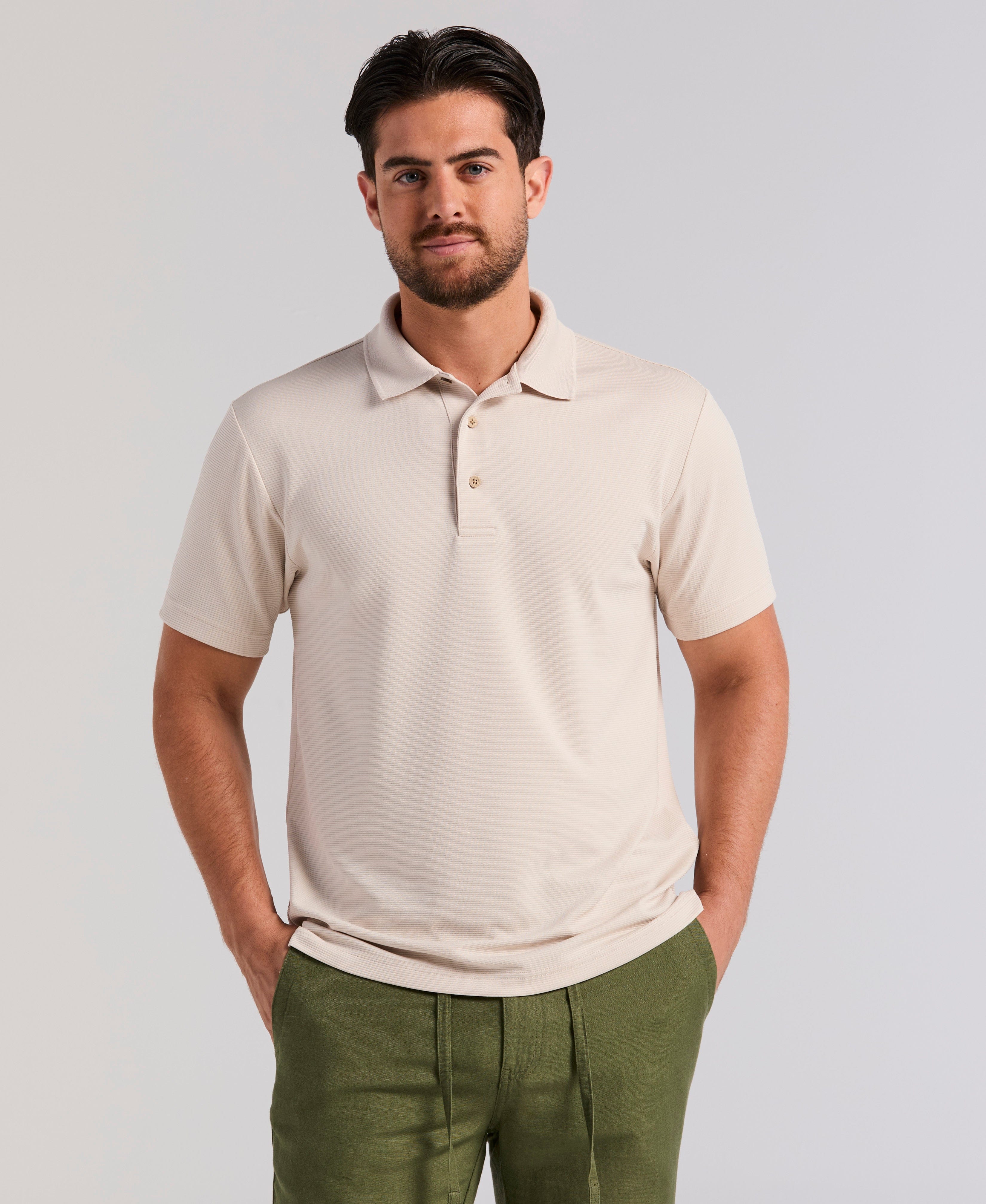 Solid Textured Polo - Image 39