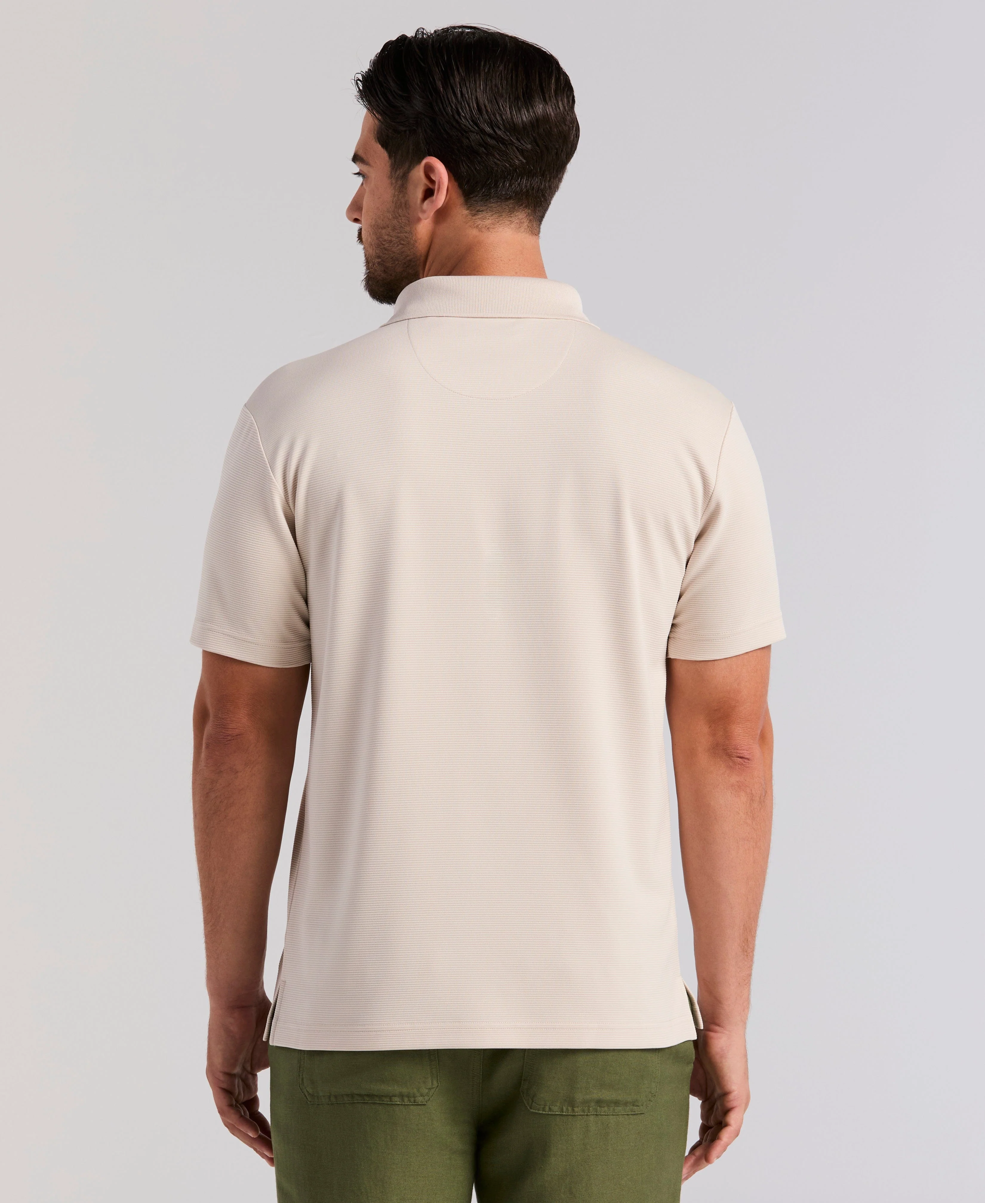 Solid Textured Polo - Image 40