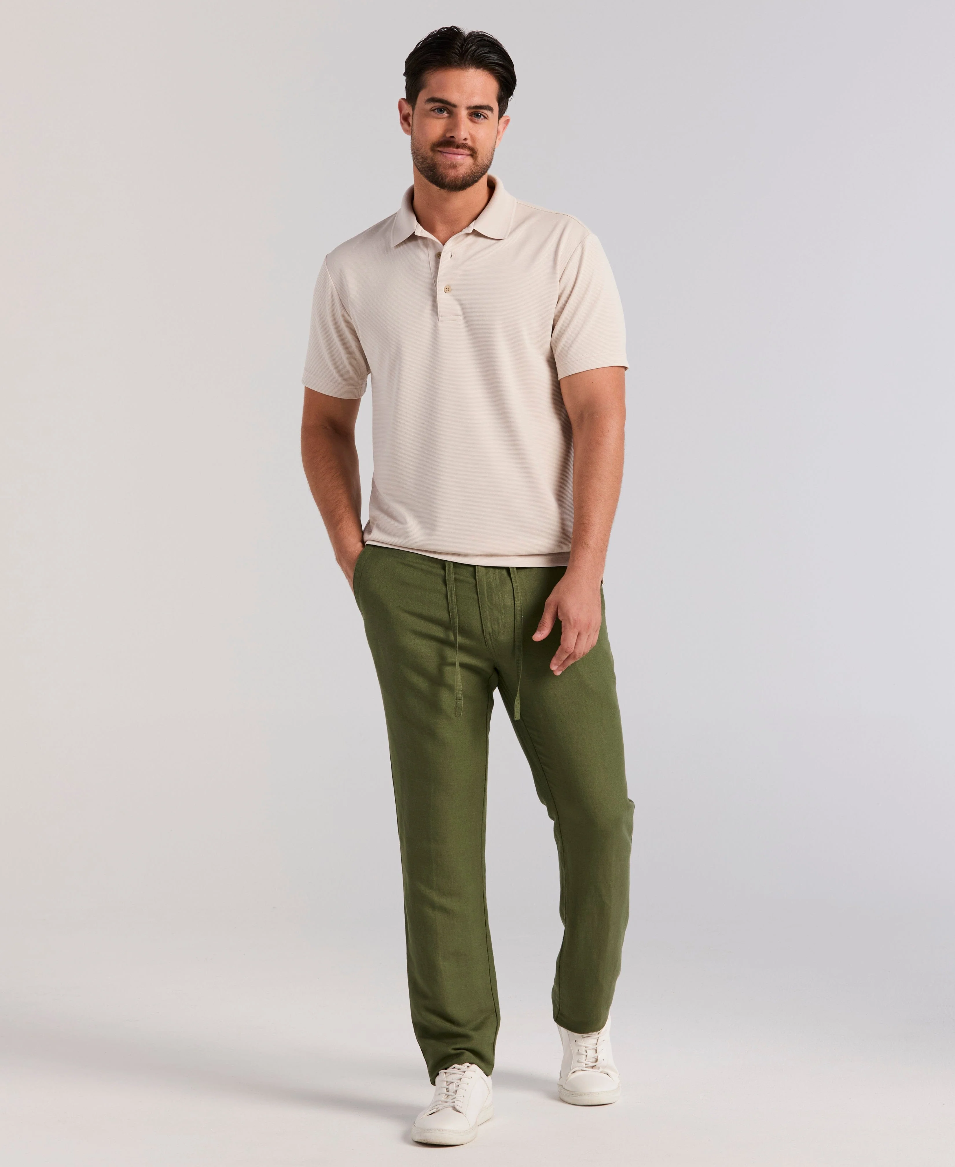 Solid Textured Polo - Image 41