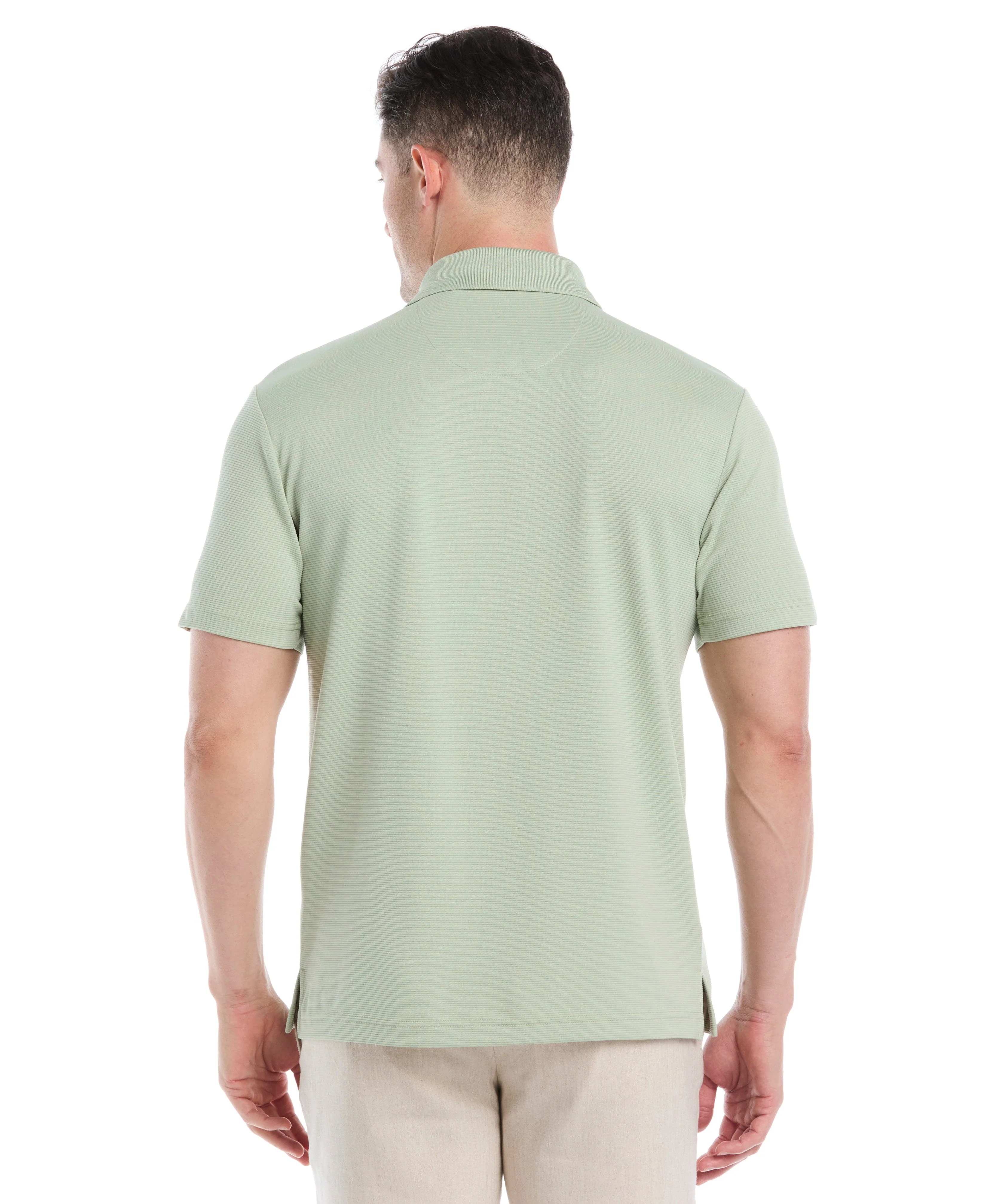 Solid Textured Polo - Image 68