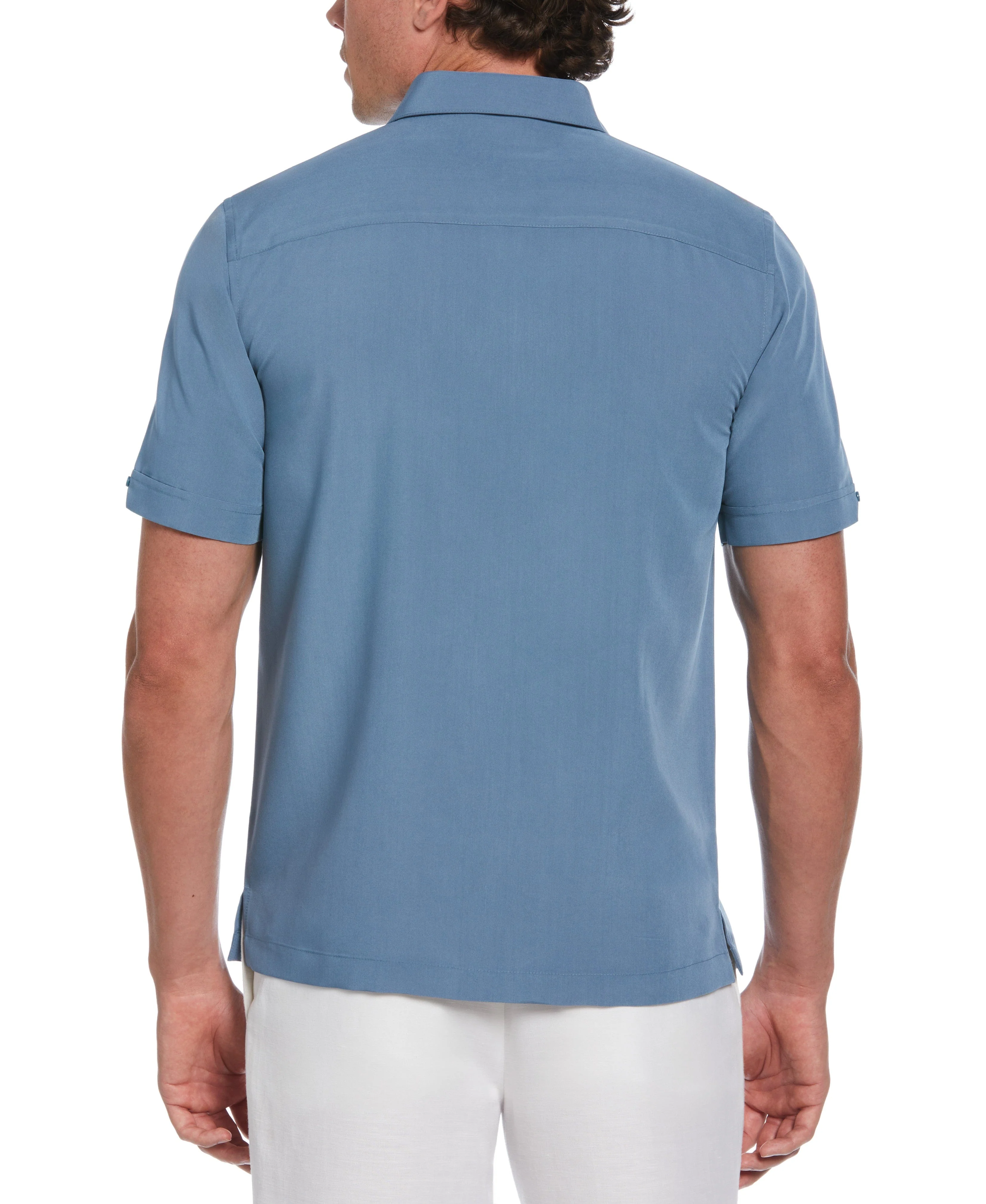 Wide Embroidered Panel Shirt - Image 2