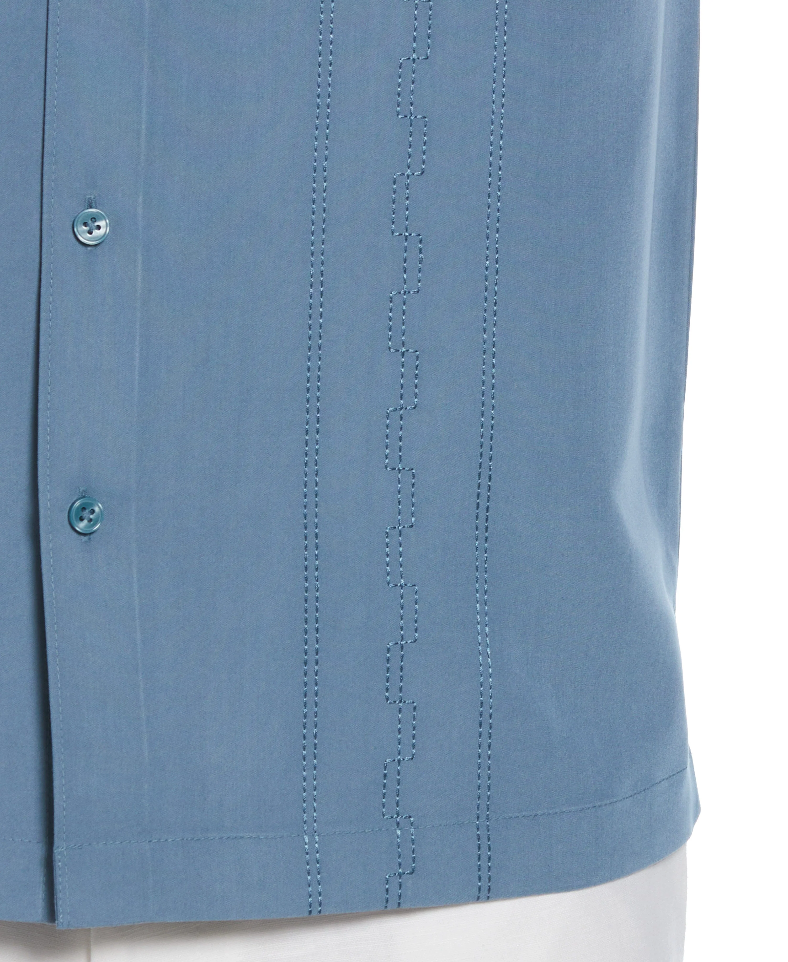 Wide Embroidered Panel Shirt - Image 3